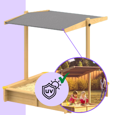 Pieskovisko so strieškou 