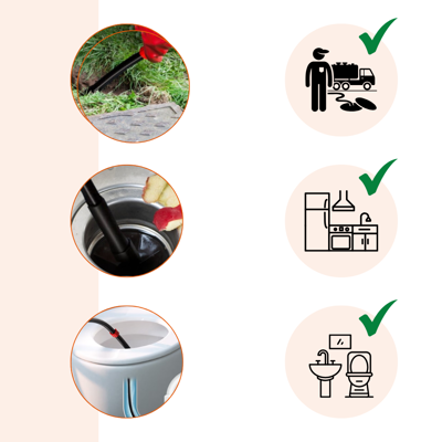 Súprava na čistenie potrubia