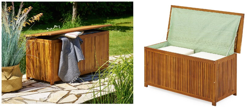 Drevený záhradný box