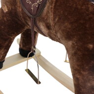 Hojdací koník hnedý so zvukovým efektom