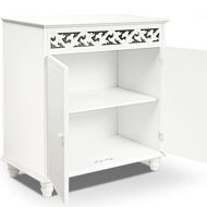 Komoda JERSEY, 76 x 65 x 35 cm, biela