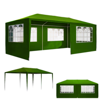 Párty stan NEAPOL, 3x6m, zelená