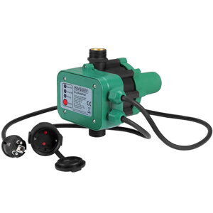 Tlakový spínač PUMP s káblom, 10bar, zelená