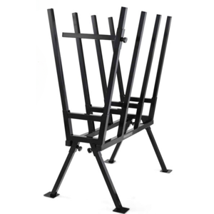 Koza na pílenie dreva AXEL, 77x50x105cm, čierna